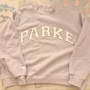 Parker Women's Lavender Mock Neck Sweatshirt